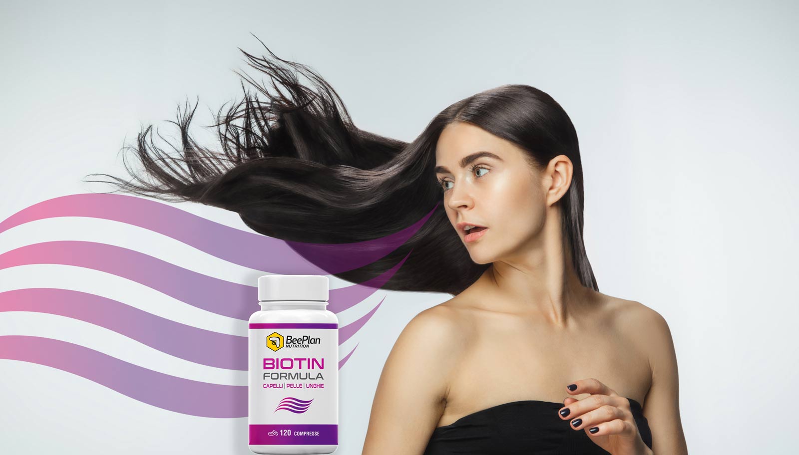 Biotin Formula, integratore per capelli, unghie e barba